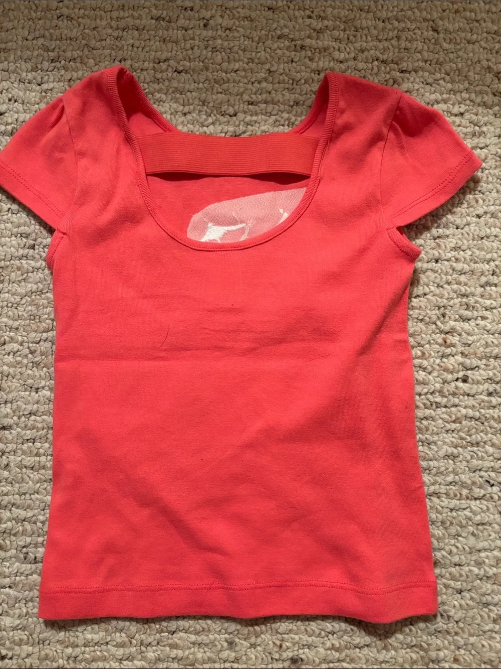 Gymboree Red 'VACATION' Graphic Short Sleeve Tee